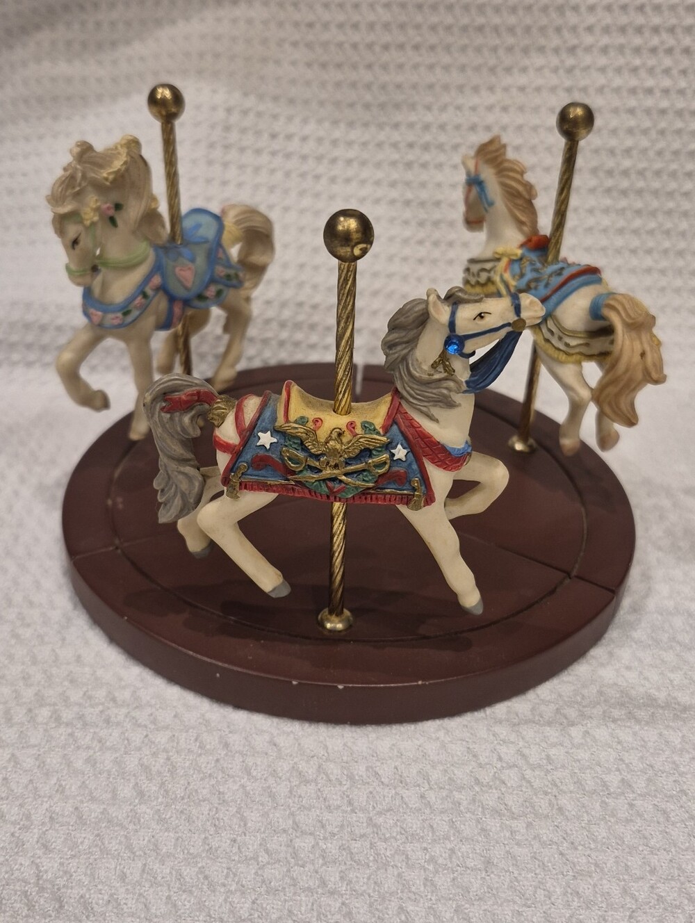 3 Carousel Horses